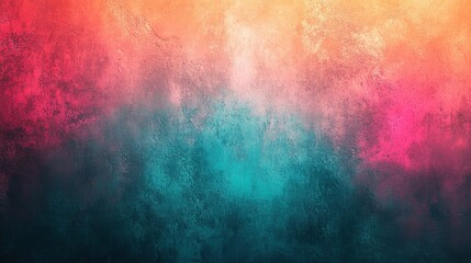 Fototapeta premium A vibrant abstract gradient blending warm and cool colors.