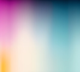 Wave of mixed beautiful gradient colors. smooth transitions. composition and leaking light exposure. Rainbow background. Modern design template. High quality 8k. generative ai	