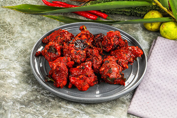 Indian cuisene - tandoori Chicken 65