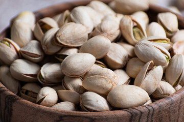 pistachio nuts close up