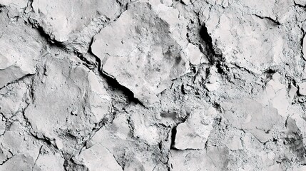 Obraz premium Rough Black and White Texture with Cracks and Detail for Design Use