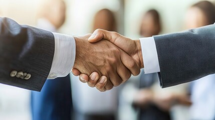 Business collaboration event corporate office professional networking modern environment close-up view trust building