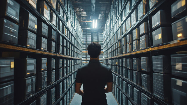 Data centers use cloud computing to analyze massive datasets.  They store, protect, and process online information, including social media data, using powerful servers.