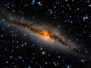 Obraz premium Exploring the cosmic wonders galaxy space astronomy universe night sky