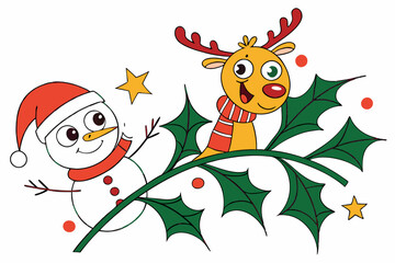 Create Funny Christmas Poinsettia Leaves  Festive Holiday Fun