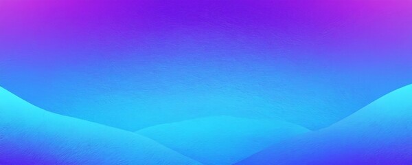 Naklejka premium Colorful gradient landscape with shades of purple and blue creating a serene atmosphere during twilight