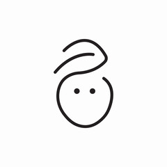 woman user icon sign vector