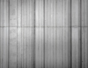 Concrete Wall with Formwork Lines