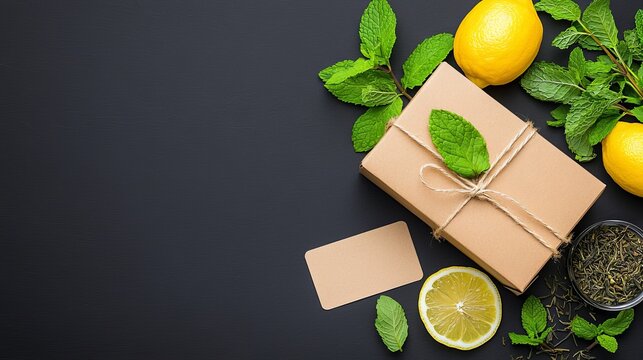 A Green Monday sale notification display, set amidst an array of green produce and items, emphasizing sustainable options.