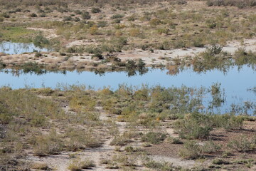 Barrage El Mansour Eddahbi, Ouarzazate Lake in Morocco