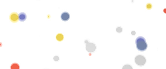  Multicolored confetti on white