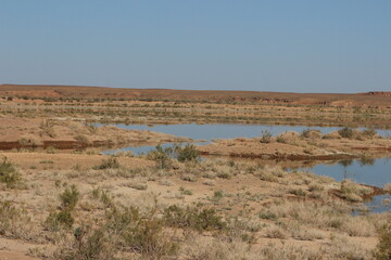 Barrage El Mansour Eddahbi, Ouarzazate Lake in Morocco
