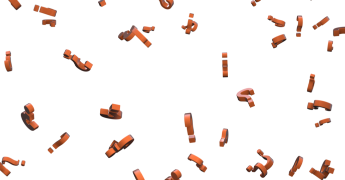 3D render of wide perspective view of ANY QUESTIONS?