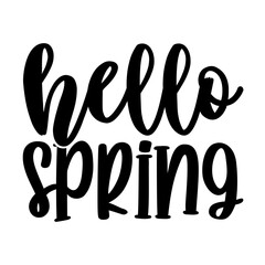 Spring Saying SVG Design