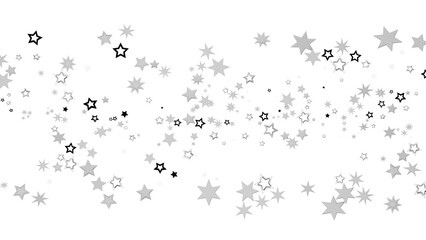 Scattered Silver Stars