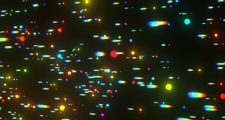 Abstract Colorful Lights Background