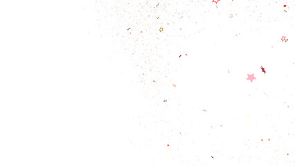 Drifting Christmas Stardust: Captivating 3D Illustration of Descending Stardust Particles for the Holidays