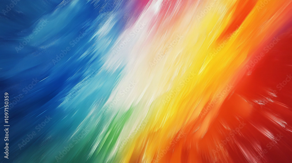 Poster abstract composition of vibrant diagonal lines, perfect for modern and creative projects