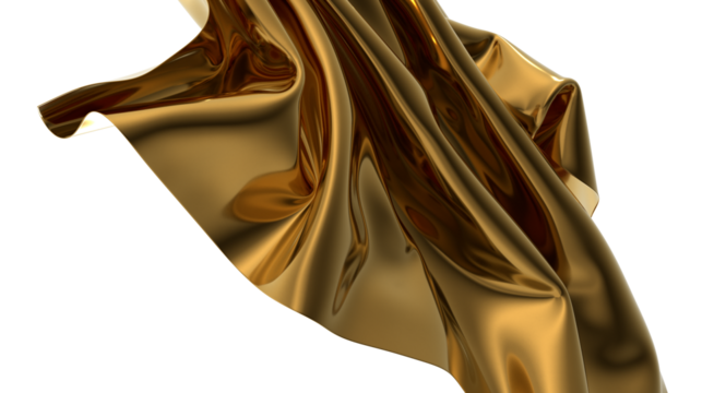 The golden folds of luxury gold luxury texture abstract design fabric