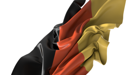 The German flag waving proudly in the wind Germany Flag NationalPride