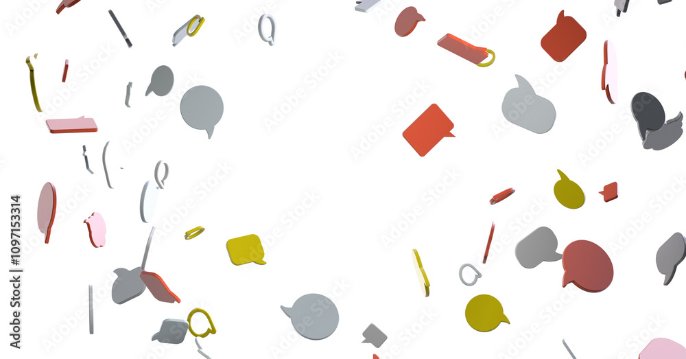Poster mail communication support contact concept service