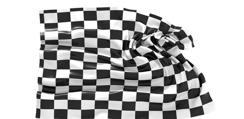 Obraz premium Checkered flag, race flag background