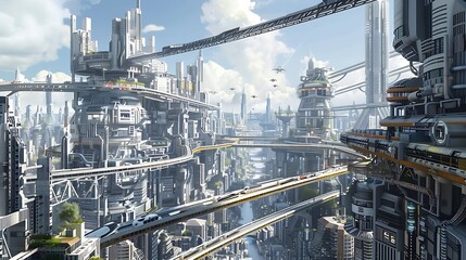 Industrial urban planning future cities