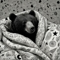 Cozy Bear Under Star