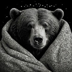 Cozy Bear Under Star