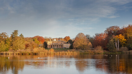 Riseholme Collage on autume sunrise