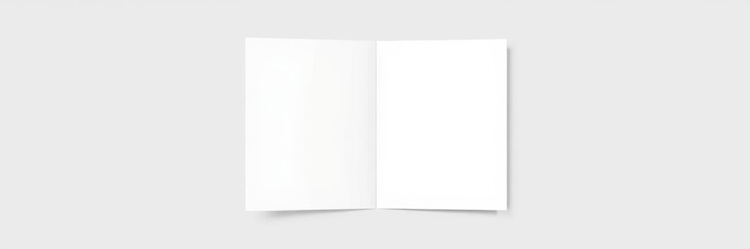 Folder die cut mock up template in vector format for easy customization and design, corporate, presentation, design