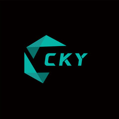 CKY creative minimalist letter logo. CKY unique vector initials alphabet letter logo design CKY creative minimalist letter logo. CKY unique vector initials alphabet letter logo design