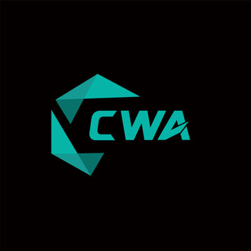 CWA creative minimalist letter logo. CWA unique vector initials alphabet letter logo design CWA creative minimalist letter logo. CWA unique vector initials alphabet letter logo design