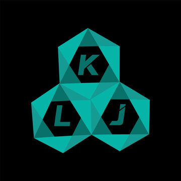 KLJ creative minimalist letter logo. KLJ unique vector initials alphabet letter logo designKLJ creative minimalist letter logo. KLJ unique vector initials alphabet letter logo design