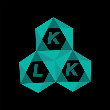 KLK creative minimalist letter logo. KLK unique vector initials alphabet letter logo designKLK creative minimalist letter logo. KLK unique vector initials alphabet letter logo design