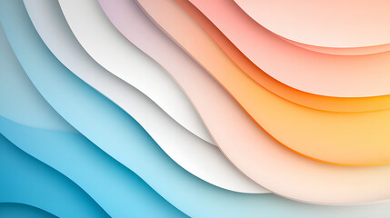 Iridescent Futuristic Shape Abstract Background Design