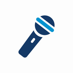 microphone sing song icon sign vector