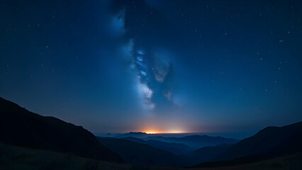 Fototapeta premium Beautiful night with the stars