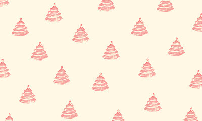 Vector Christmas Tree Background Wallpaper