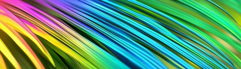 Vibrant colorful abstract patterns digital art modern aesthetic creative design close-up visual expression