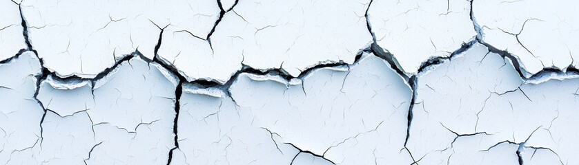 Obraz premium Cracked surface nature high-resolution image abstract environment close-up view texture exploration