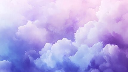 Dreamy blend of pale lavender and sky blue for a cloud-inspired watercolor wash