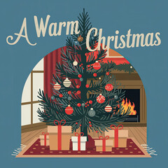 Christmas, Album Cover, Design, Christmas Album, Cover Design, Christmas Illustration, Album Illustration, Cover Illustration, Christmas Sketch, Album Sketch, Cover Sketch, Christmas Vector, Album