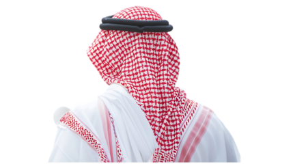 Arab Man in Keffiyeh