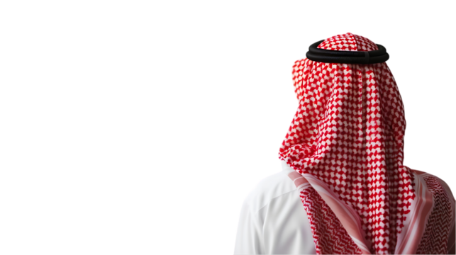 Arab Man in Keffiyeh