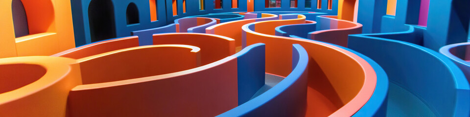 Mathematical Maze: A space dedicated to problem-solving and number skills, equipped with manipulatives and interactive learning tools.