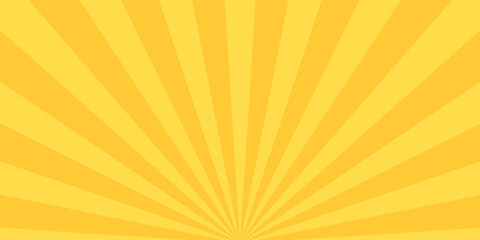 Sunrays banner, light Sunrise sunbeam rays, lines background, light