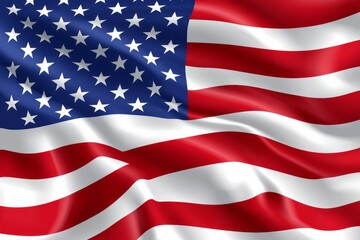 USA Flag/Elegant US Flag Background with Subtle Texture and Classic Design