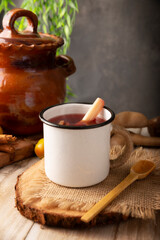 Ponche de Frutas Navideño. In Mexico, Christmas fruit punch is a hot fruit-infused drink, traditionally consumed in the December season during posadas and Christmas Eve.