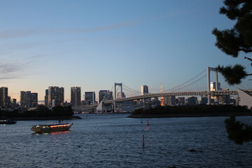 Naklejka premium お台場 景色